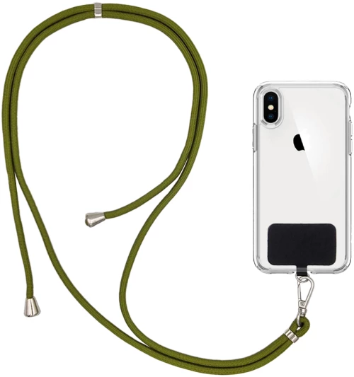 Κορδόνι Λαιμού Sonique Lanyard για Κινητά Χακί 5201101865122