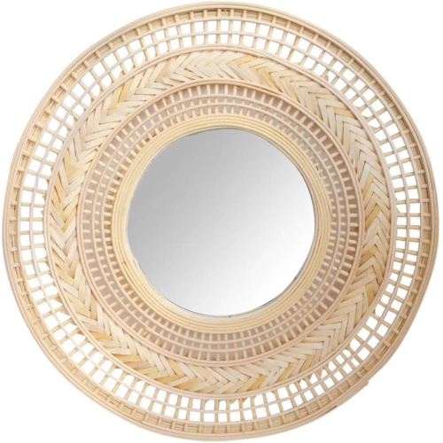 Καθρέφτης bamboo στρογγυλός Φ55/25Η1,8cm