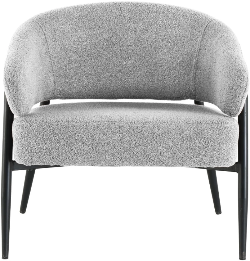 LIBERTA MORITZ ΠΟΛΥΘΡΟΝΑ ΓΚΡΙ 73x72xH75cm