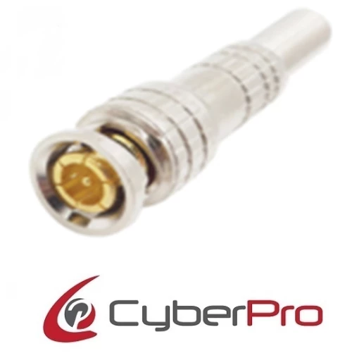 CyberPro BNC CCTV gold tip