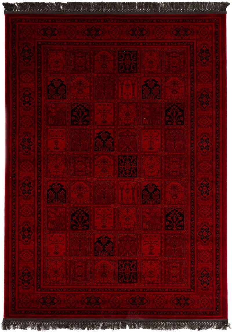 Κλασικό χαλί Afgan 8129H D.RED Royal Carpet - 100 x 160 cm