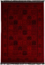 Κλασικό χαλί Afgan 8129H D.RED Royal Carpet - 100 x 160 cm