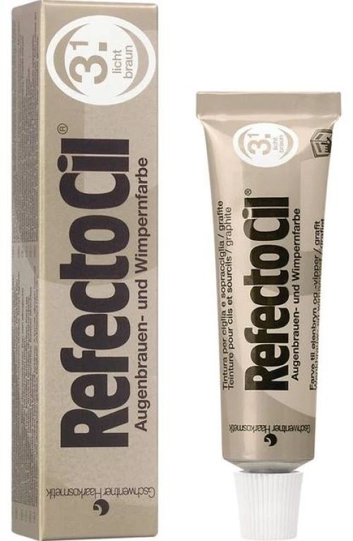 RefectoCil - Eyelash and Eyebrow Color Light Brown 3.1 / Beauty