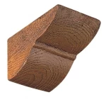 Φουρούσι Δοκού 9x6cm Saarpor Φυσικό σκούρο