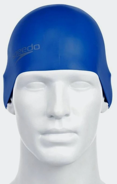 Speedo Plain Moulded Silicone Cap - 8-709842610