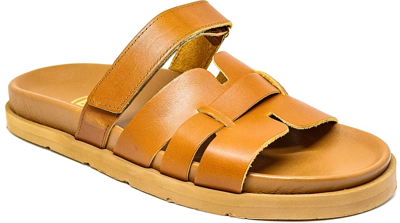 Bigshoes GA0309-09 Δερμάτινo Πέδιλο Ταμπά