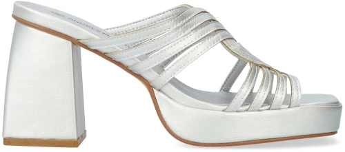 Andres Machado AM5745-04 Mule Ασημί 11cm
