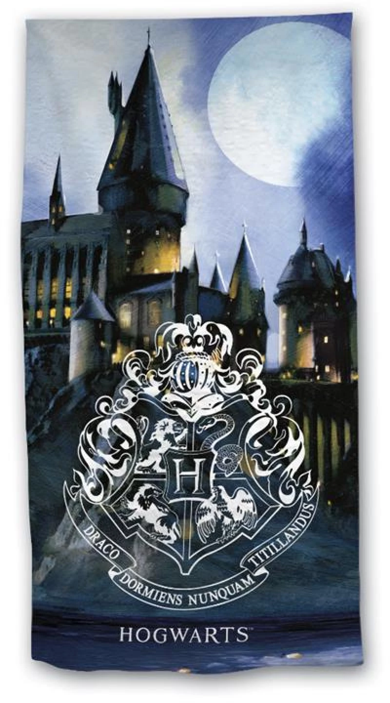Πετσέτα Θαλάσσης Hogwarts 70x140 microfiber Borea