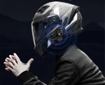 BT18 Bluetooth Headset Κράνους Μηχανής