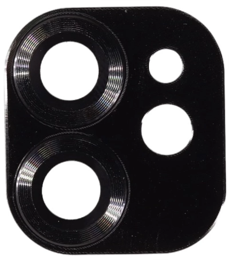 Metal Camera Lens Protector iPhone 11/12 Mini Μαύρο