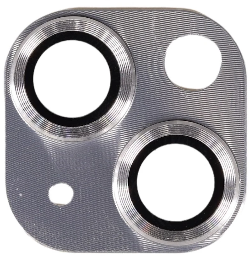 Metal Camera Lens Protector iPhone 13/13 Mini Ασημί