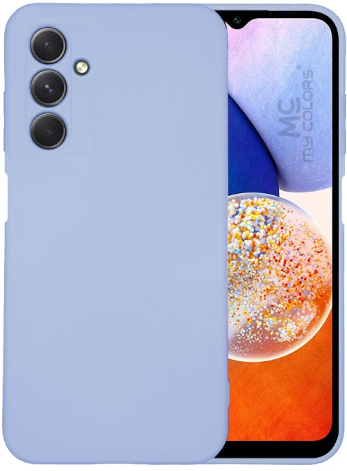 Samsung A34 Θήκη Σιλικόνης Λιλά