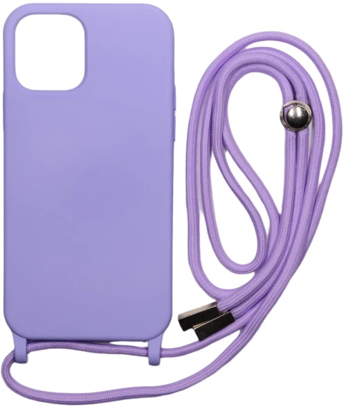 Technovo Silicone Case Lace Apple iPhone 12 Pro Max Λιλά