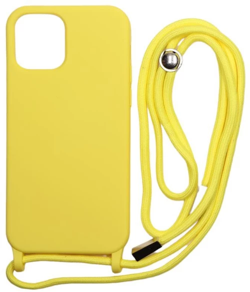 Technovo Silicone Case Lace Apple iPhone 14 Pro Max Κίτρινη