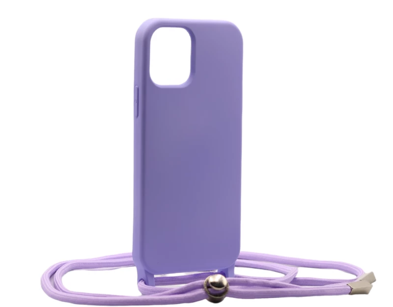 Technovo Silicone Case Lace Apple iPhone Xs Max Λιλά