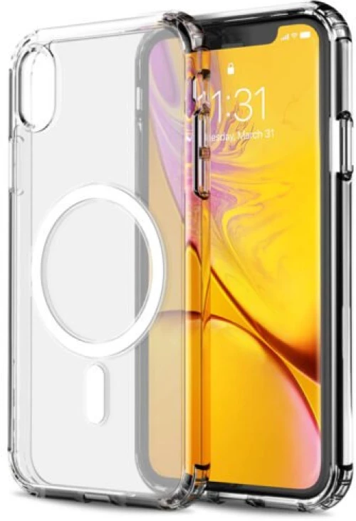 Θήκη Προστασίας Σιλικόνης Clear Case Με Magsafe iPhone XR