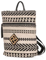 Τσάντα Πλάτης Pierro accessories 90673CV04 Μπεζ Μπεζ