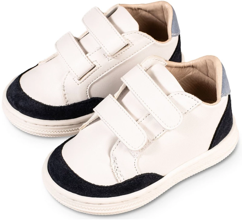 Παπούτσι Βαπτιστικό Babywalker BW4281 Λευκό-Μπλε Λευκό-Μπλε