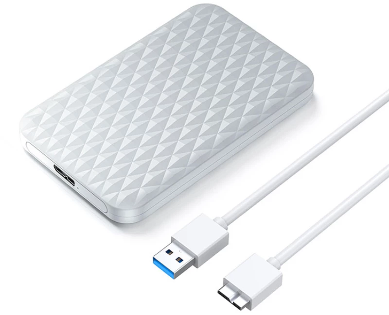 ORICO εξωτερική θήκη για 2.5" HDD/SSD 2520U3-V1 έως 4TB, 5Gbps, λευκή