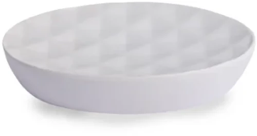 Σαπουνοοθήκη Κεραμική Texas 03077.001 Λευκή 13x9x2,5εκ. Rainbow