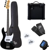 EB29 PACK BLACK EKO GUITARS Ολοκληρωμένο Set Ηλεκτρικού Μπάσου