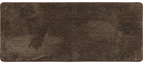 Χαλί κουζίνας polyester/καουτσούκ καφέ 50X120cm
