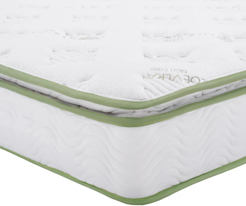 ΣΤΡΩΜΑ CONTINUOUS SPRING ΜΕ ΑΝΩΣΤΡΩΜΑ ALOE VERA 120X200 HM372.18 ΜΟΝΗΣ ΟΨΗΣ