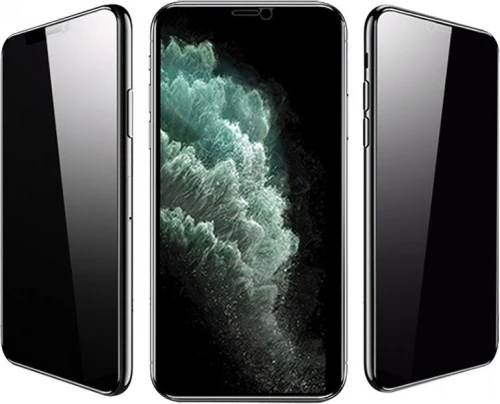 Privacy Full Cover Glass Screen Protector iPhone 13 Pro Max/14 Plus Μαύρο