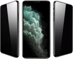 Privacy Full Cover Glass Screen Protector iPhone 13 Pro Max/14 Plus Μαύρο