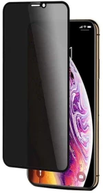 Privacy Full Cover Glass Screen Protector iPhone 13 Pro Max/14 Plus Μαύρο
