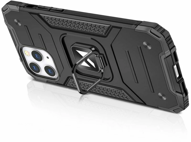 Ring Armor Case Kickstand iPhone 15 Plus Μπλε