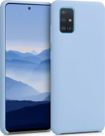 Samsung A51 Θήκη Σιλικόνης Γαλάζιο