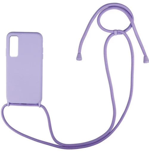 Technovo Silicone Case Lace Xiaomi Redmi Note 10 5G Λιλά