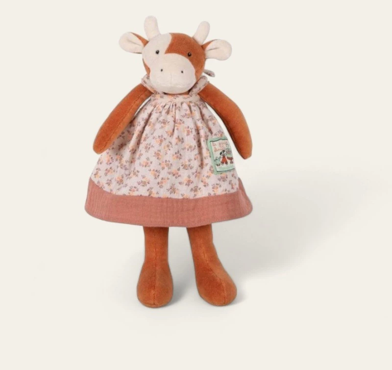 Αγελάδα η charlotte Με αποσπώμενο ρούχο 30εκ Από 6m+