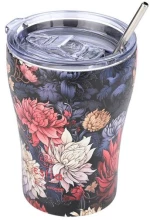 Estia Θερμός Coffee Mug Save The Aegean 350ml Midnight Blossom 01-22945