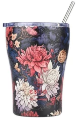 Estia Θερμός Coffee Mug Save The Aegean 350ml Midnight Blossom 01-22945