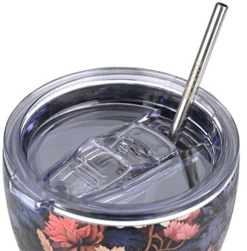 Estia Θερμός Coffee Mug Save The Aegean 350ml Midnight Blossom 01-22945