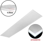 Adeleq Φωτιστικό Ψευδοροφής LED Panel 30x120cm 40W 4000K UGR19 Λευκό Backlit 21-12040119