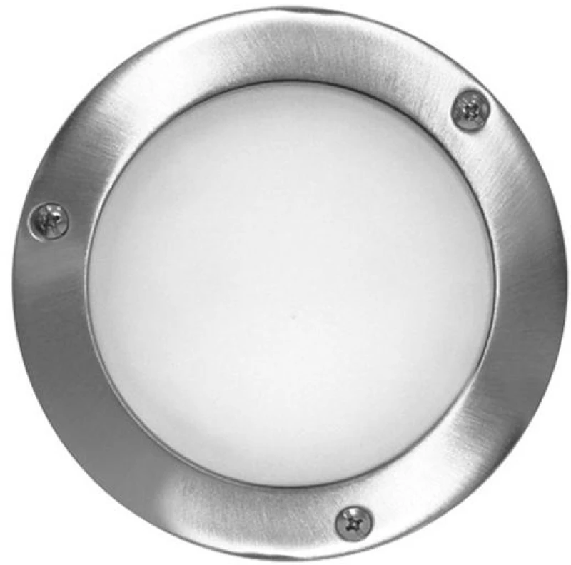 Adeleq Πλαφονιέρα Αλουμινίου LED 2.4W Ψυχρό Φ14cm Σατινέ 3-90916600
