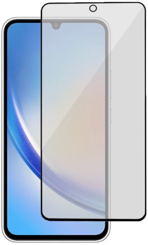 Privacy Full Cover Side Glue Tempered Glass για Galaxy A34 5G-Black OEM