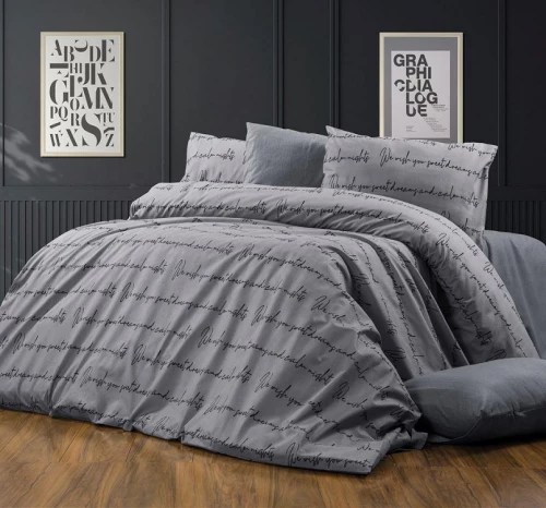 Σετ Σεντόνια King Size (240x270) Αρίσβη 472 Grey DimCol