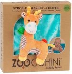 Βρεφική Κουβέρτα 65,5x100cm Zoocchini Giraffe Buddy Aqua ZOO3005