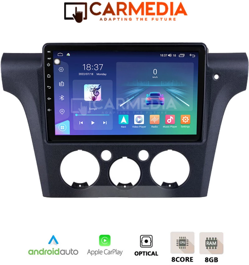 CARMEDIA CM810-13 TABLET 10'' OEM MITSUBISHI OUTLANDER 2001-2005 CLIMA