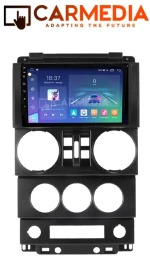 CARMEDIA CM2089-13 TABLET 9'' OEM JEEP WRANGLER 2006-2011 (4 SWITCHES)