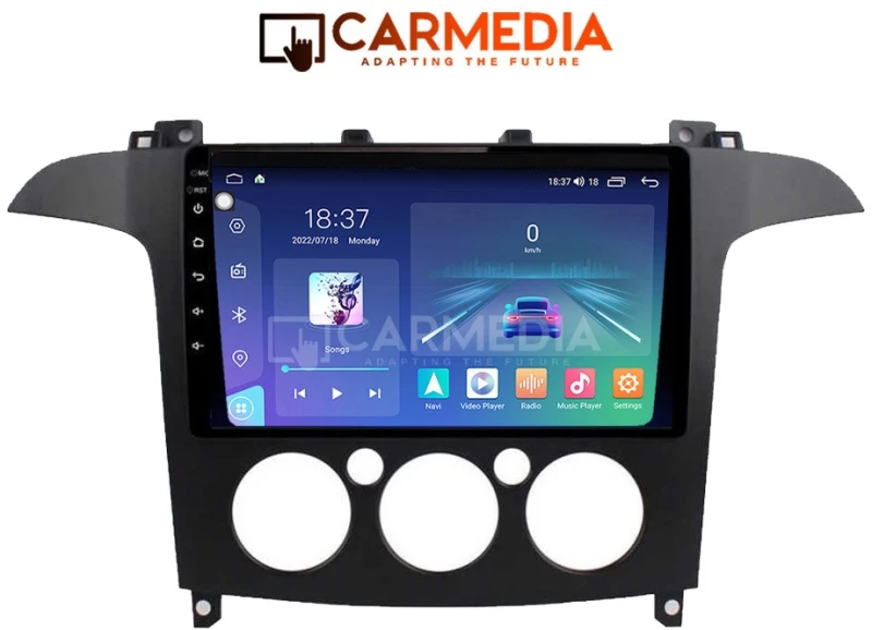 CARMEDIA CM2089-13 TABLET 9'' OEM FORD SMAX 2006-2014 A/C