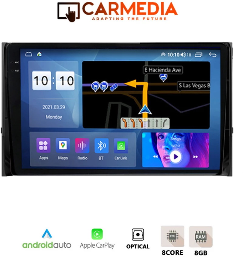 CARMEDIA CM8095-13 PLUS TABLET 9.5'' OEM SKODA KAROQ 2017+ | KODIAQ 2016+