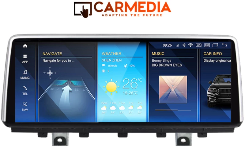 CARMEDIA CMFB41025 PRO 10.25'' OEM BMW X5 (F15) NTB 2014-2017