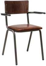 School/P2-VW COM Armchair - Μέταλλο - 50x58x82 cm