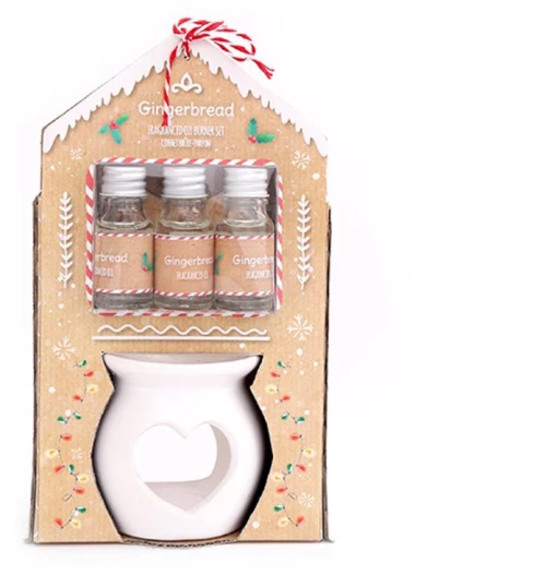 Αρωματιστής κεραμικό με λαδάκια gingerbread