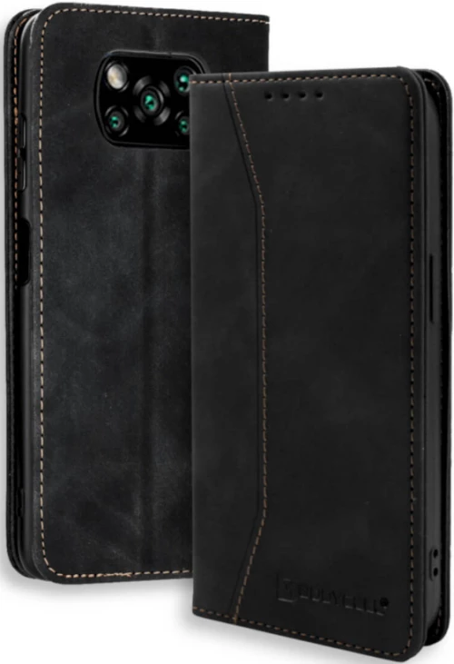 Bodycell Θήκη - Πορτοφόλι Xiaomi Poco X3 Pro / X3 NFC - Black (5206015063244)